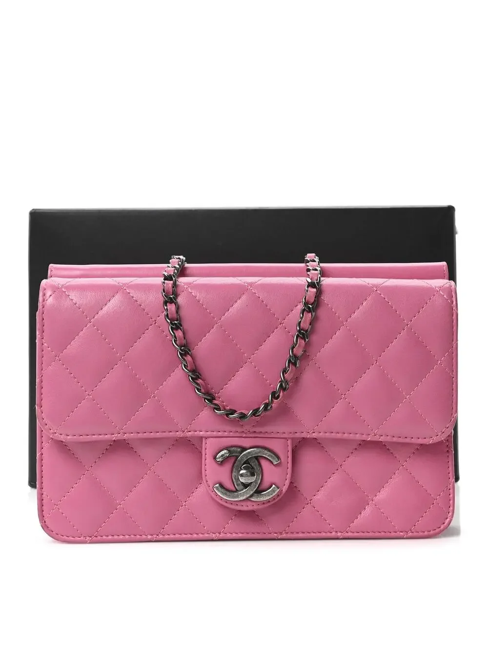 Chanel Lambskin Quilted Medium Crossing #328901C25B